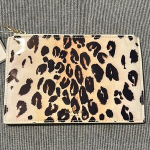 Kate Spade Black and Tan Pencil Case